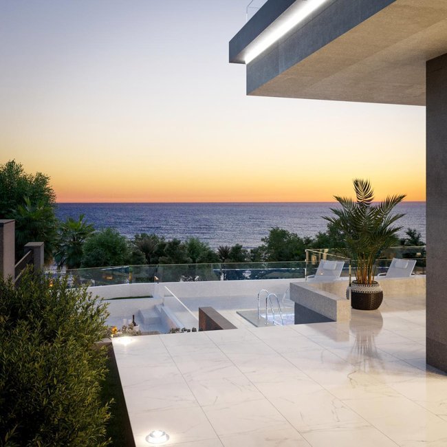 Роскошная вилла в стиле HI-TECH