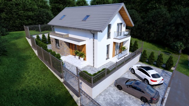 Коттедж «Юртовский» в центральном районе